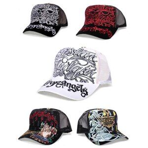 Y2K 2000s NEW Christian Audigier Vintage Authentic Hats Unisex Adult Designer